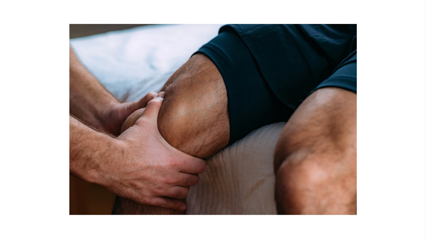 Deep tissue knee work